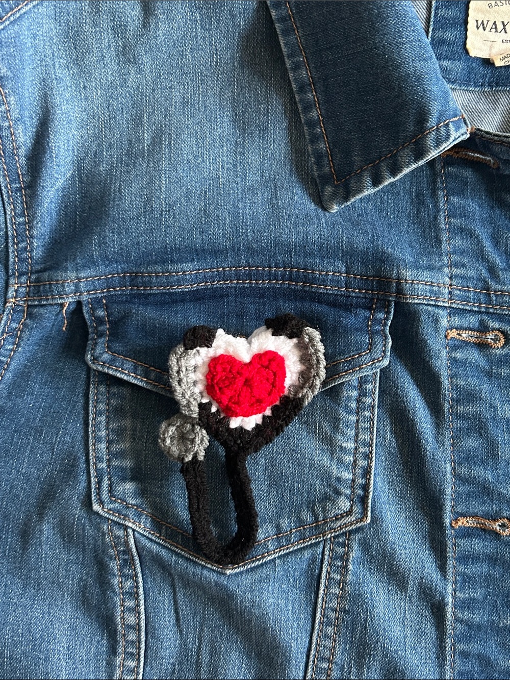Nurse week Gifts stethoscope Clothing Pin. Buy now price